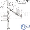 Ideal Standard Silver Basin Mixer Single Lever Tap Spare Parts